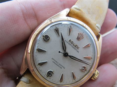 rolex semi bubbleback 1952.